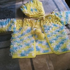 Infant sweater set
